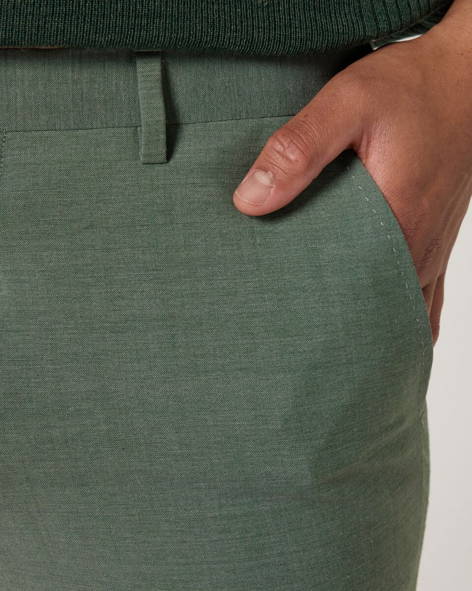 Slim Stretch Wool Blend Tailored Pant